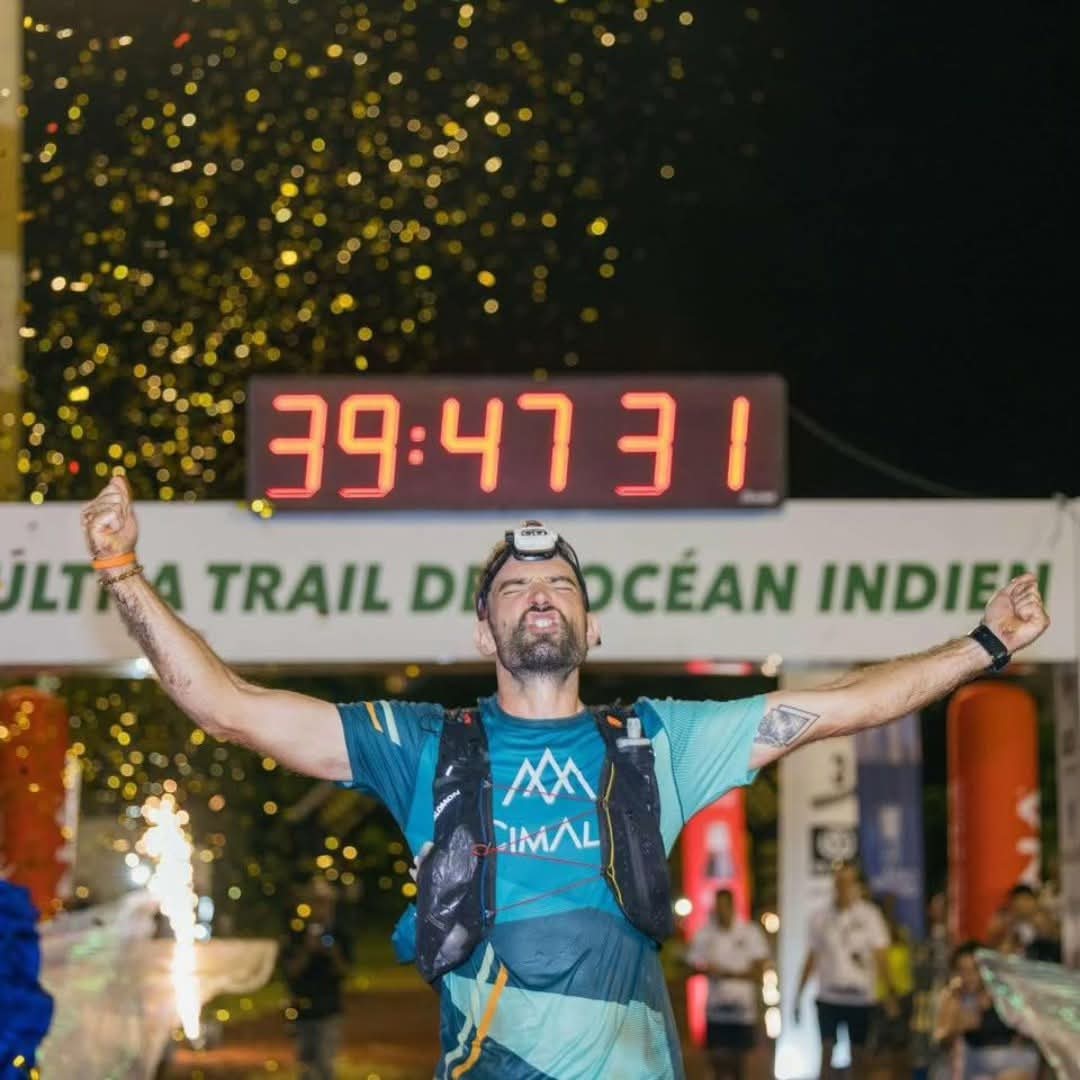 Arrivée ultra-trail — Ultra Trail de l'Océan Indien